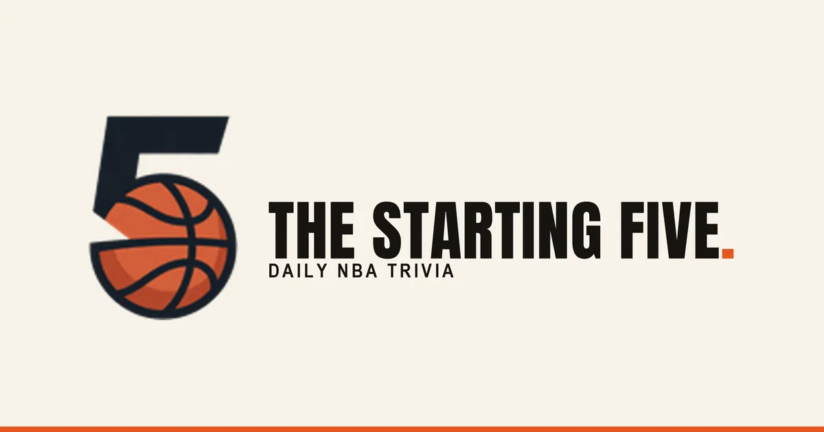 Starting 5 Trivia share image