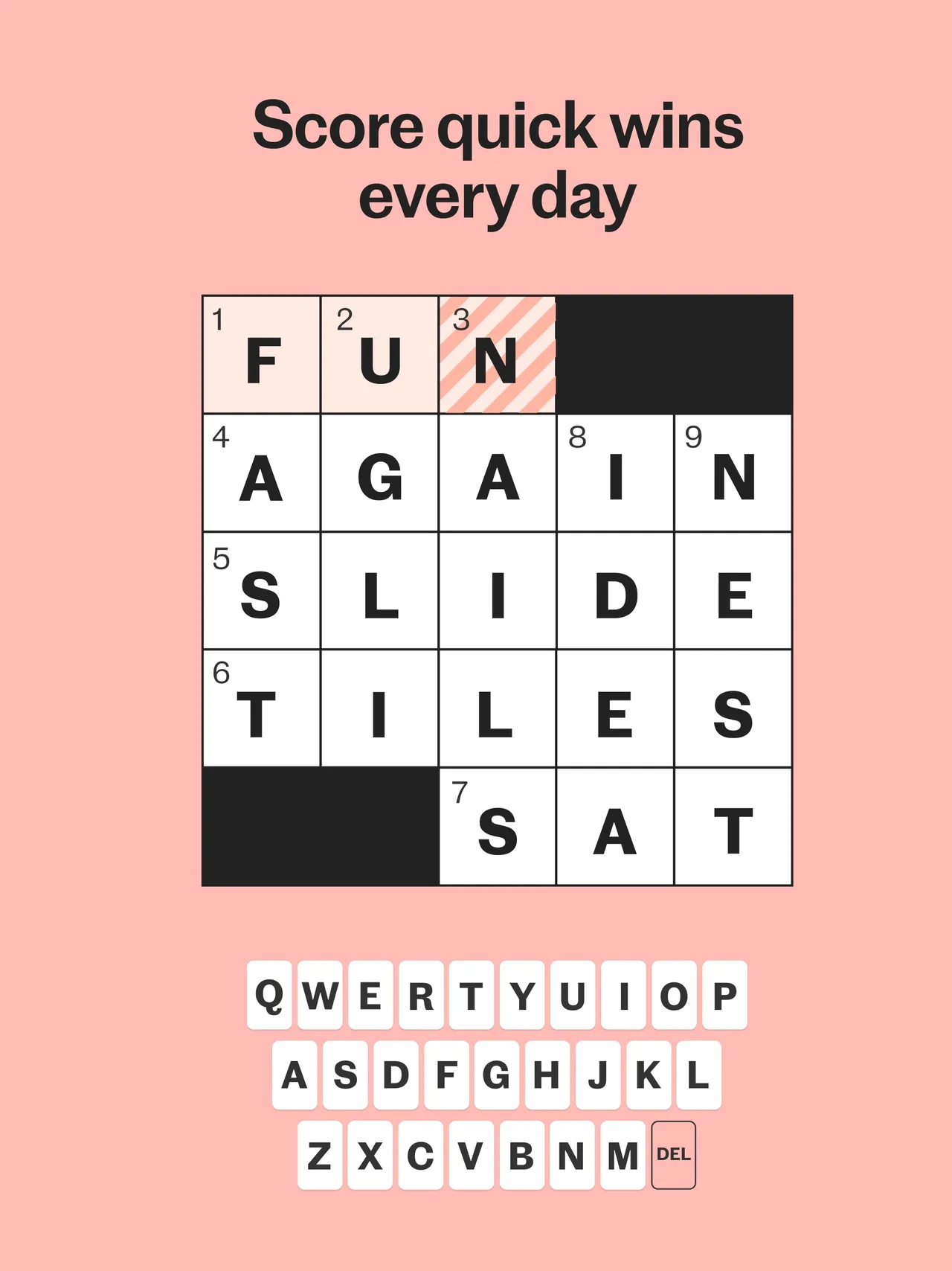 A Telegraph Mini Crossword grid
