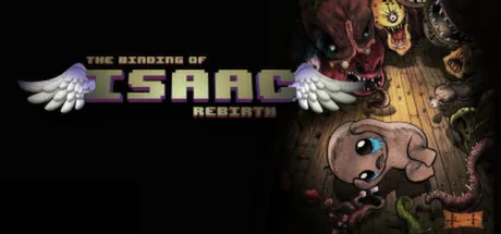 The Binding of Isaac: Rebirth key art from its Steam page