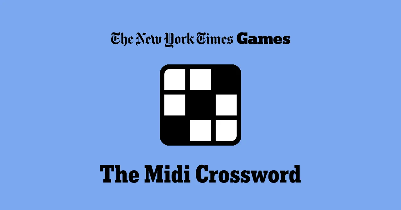 The Midi Crossword share image from NYT Games