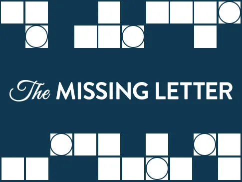 The Missing Letter, Merriam-Webster's daily crossword