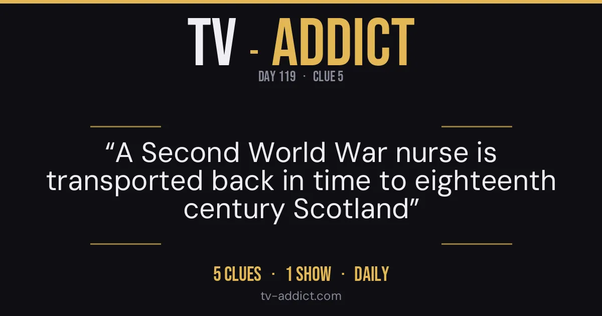 TV Addict, the daily game of guessing a TV show from five clues