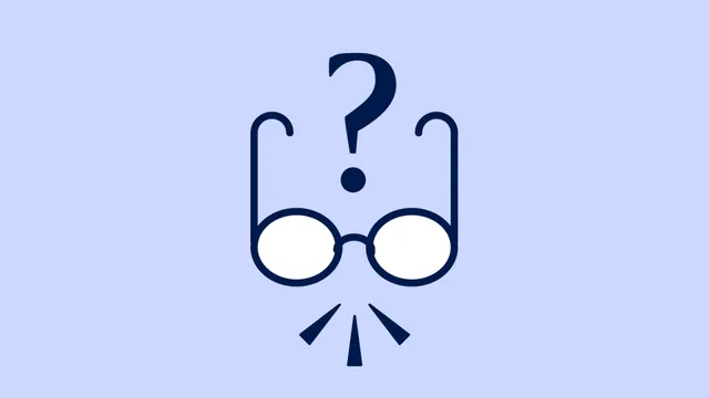 Uutisvisa artwork: a pair of glasses under a question mark
