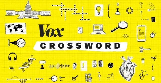 Vox crossword illustration