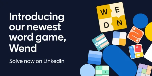 Wend, LinkedIn's daily word search game