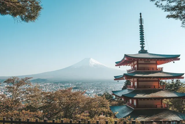An example photo from WhereTaken: Mount Fuji