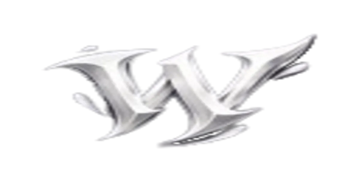 The WordleHU logo, a silver W