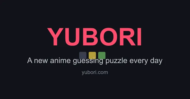 Yubori Daily Anime Games share image