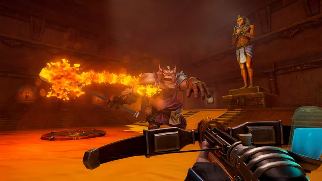 Ziggurat 2 screenshot of first-person spell combat in a dungeon